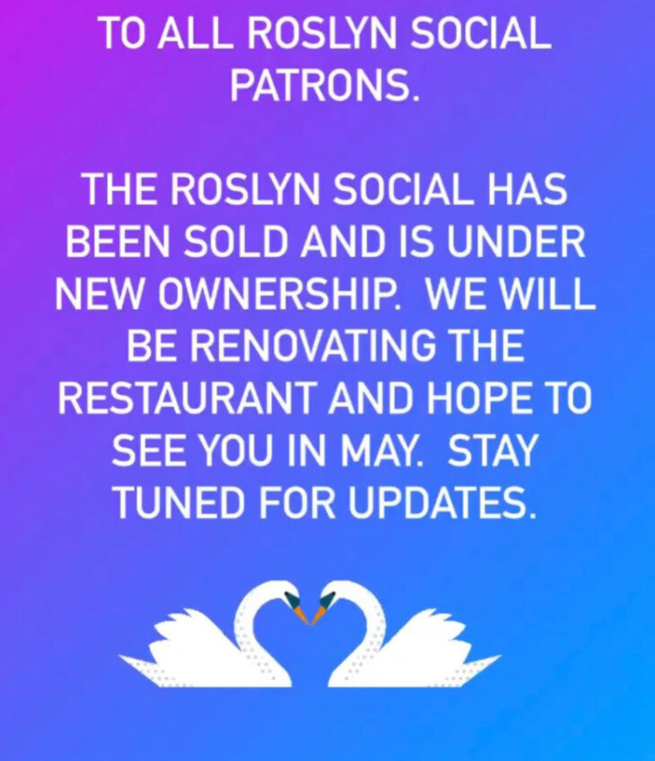 Roslyn Social Kitchen & Cocktails, 1363 Old Northern Boulevard, has