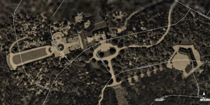 6 1926 Aerial with streets Zoom 1