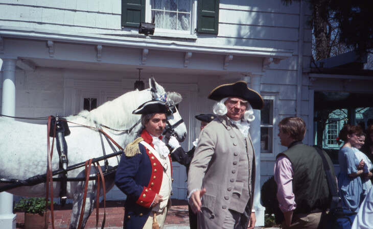 Copy of Roslyn Landmarks G Washington Bicentenial Visit Parade Old Northern Blvd View 4 4 22 1990 16