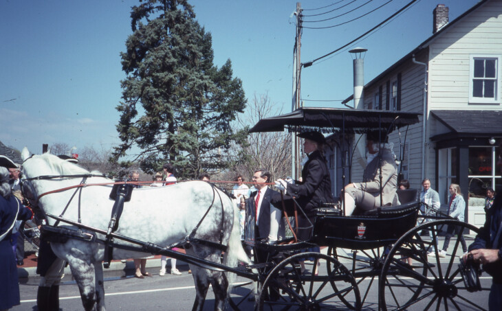 Copy of Roslyn Landmarks G Washington Bicentenial Visit Parade Old Northern Blvd View 9 4 22 1990 21