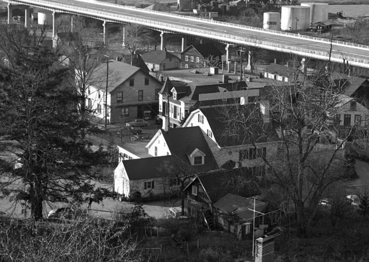 Drennan Coll Aerial View of Newly Completed Roslyn Viaduct View 2 12 30 1949 12 17 6 95 1