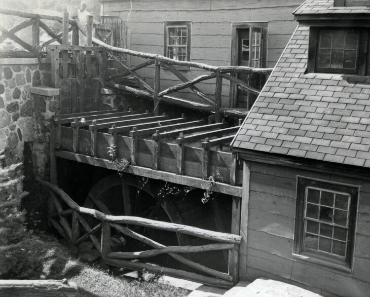Grist Mill Wheel 1944