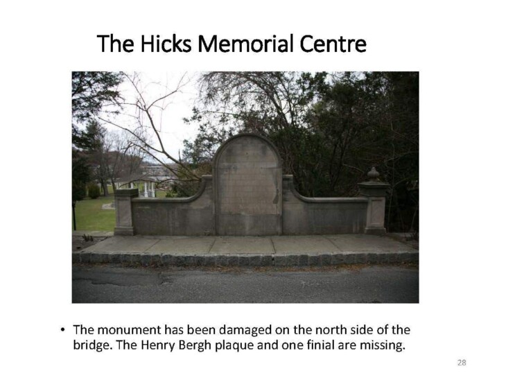 Hicks Memorial Center Restoration Status 11 2 2018 Page 28