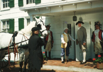 Copy of Roslyn Landmarks G Washington Bicentenial Visit Parade Old Northern Blvd View 10 G Washington 4 22 1990 23