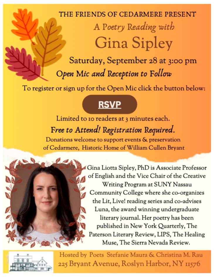 2024 Sept bryant announcement for sept 28 poetry